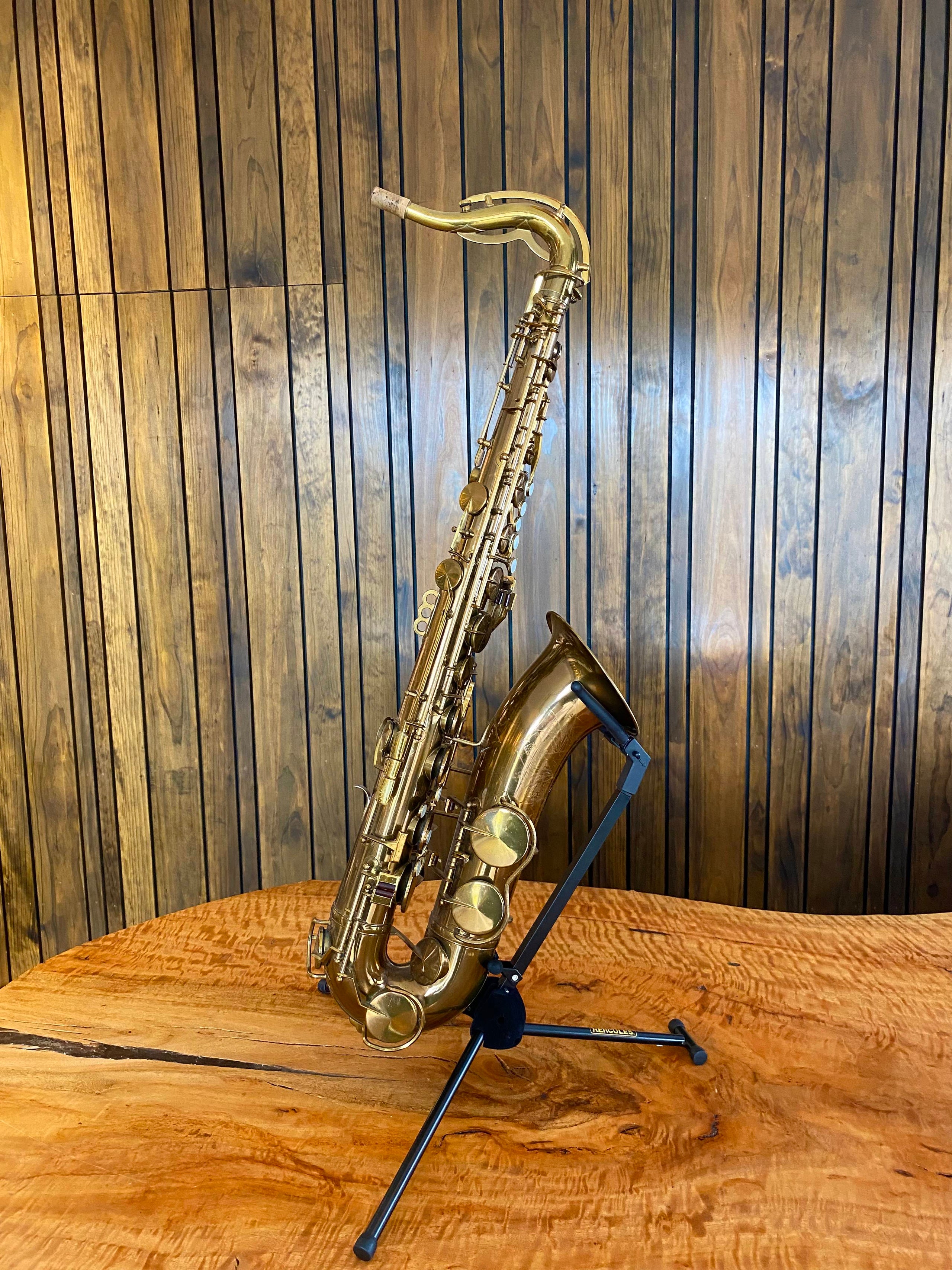 King zephyr baritone saxophone top
